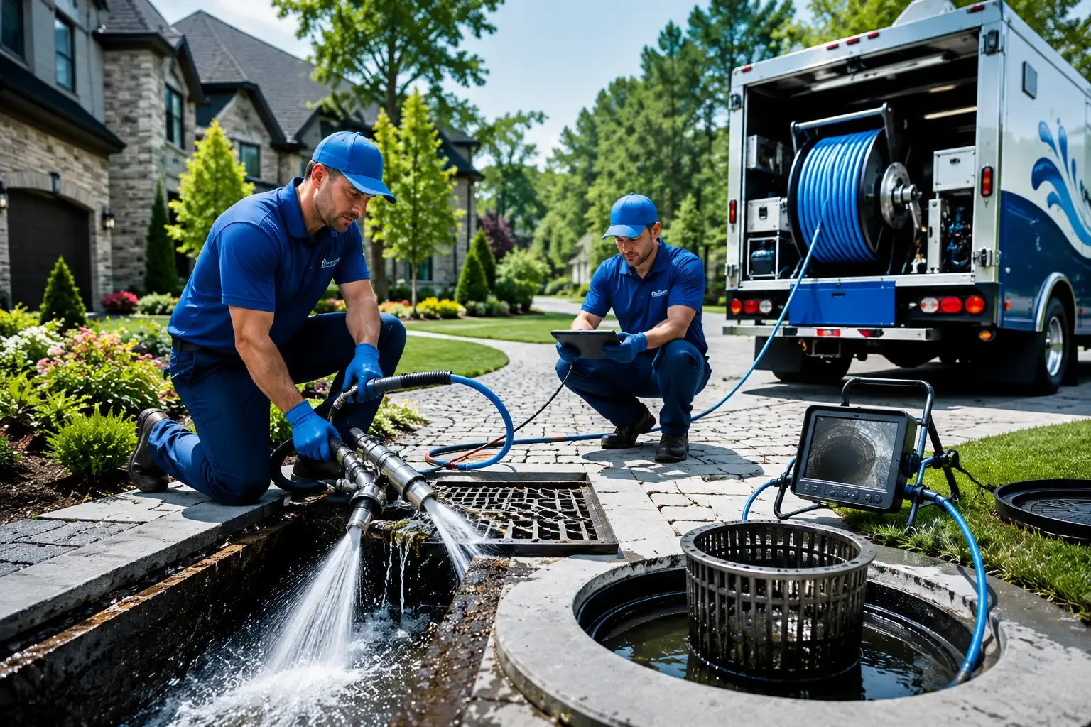 Local outdoor drain cleaning professionals in Maryneal, TX