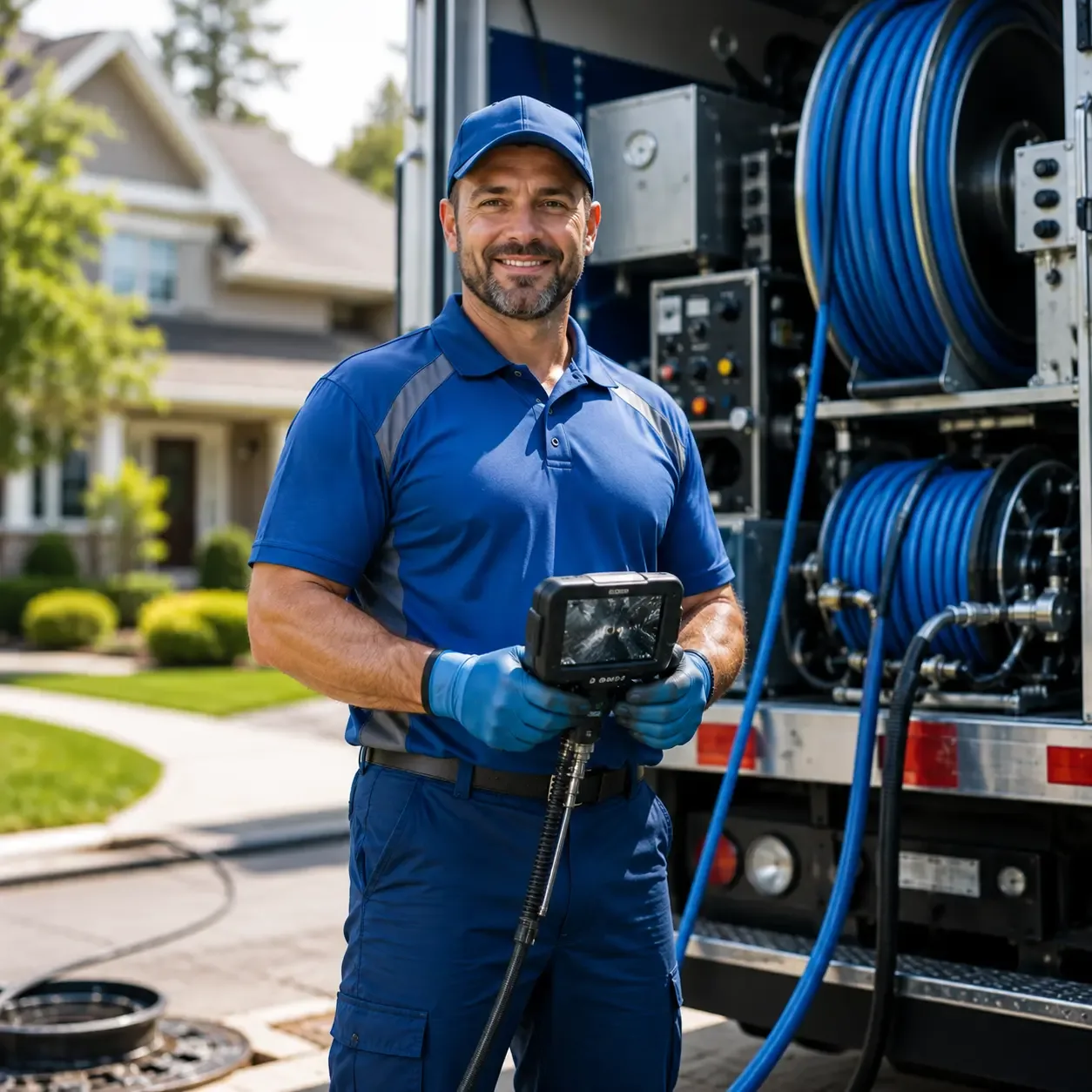 Local outdoor drain cleaning specialists in Maryneal, TX